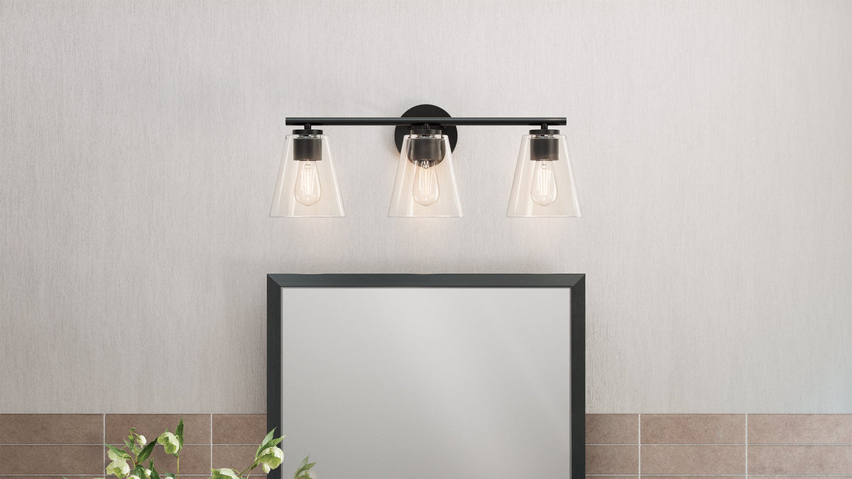 Moen black bathroom lights